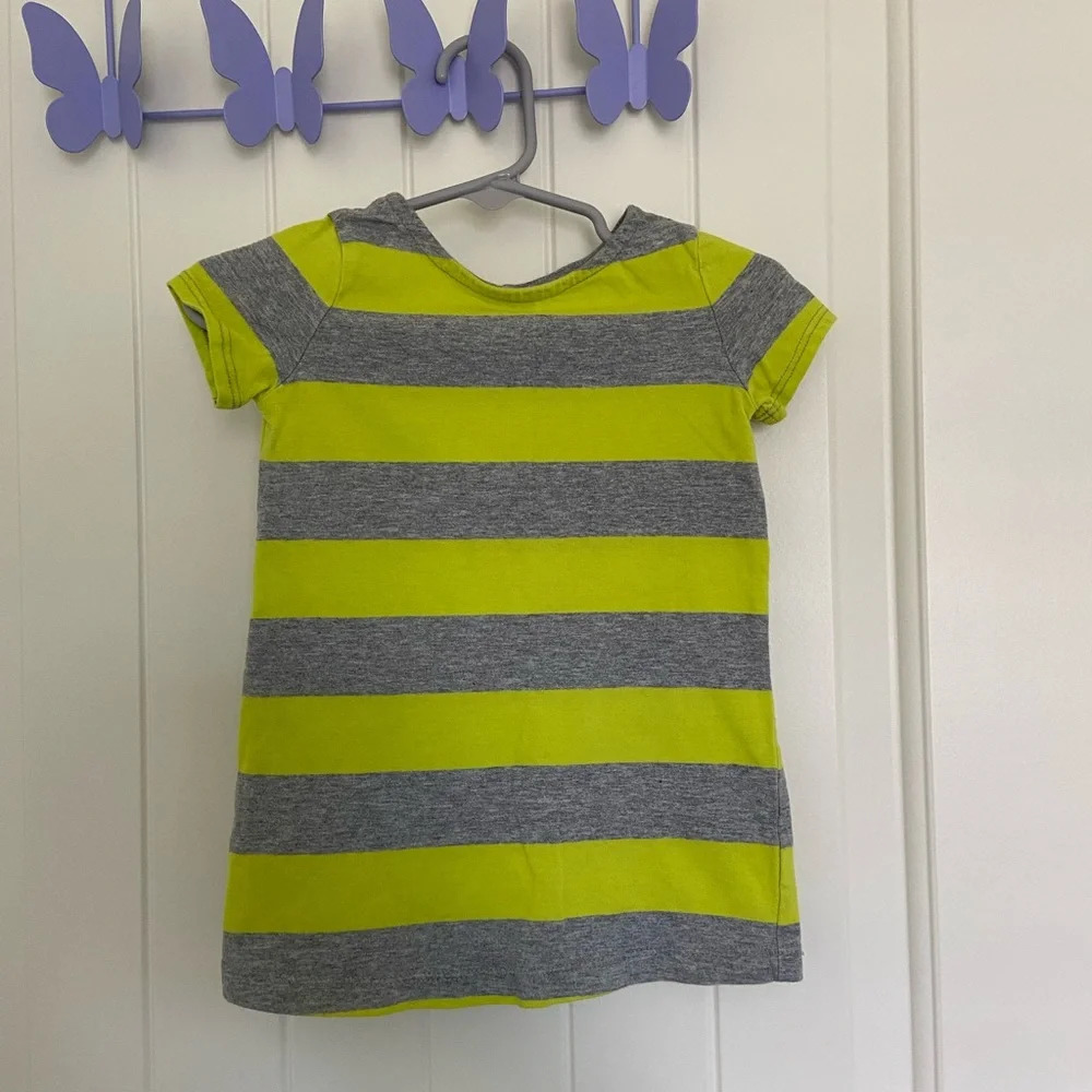 NWOT | Baby GAP baby girl’s‎ striped tshirt dress — 12-18 months